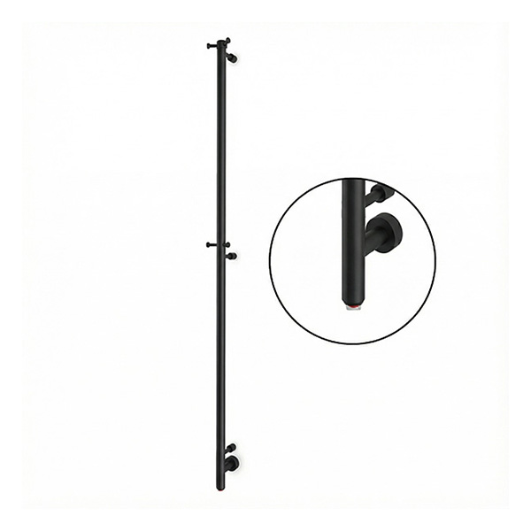 מוט מחמם למגבות, אורך 1650 מ"מ, דגם 616A