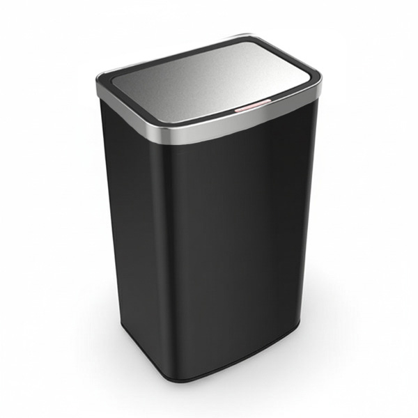 פח אשפה מלבני עם פתיחה בלחיצה, דגם G200