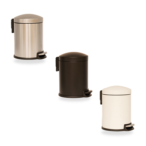 פח פדל לאמבטיה עם ראש עגול וסגירה שקטה, דגם G430