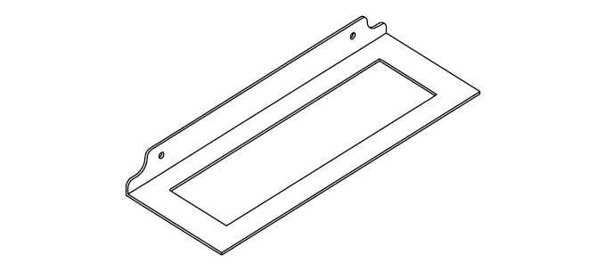 מתלה לבקבוקי יין, תלייה לרוחב, דגם WR270