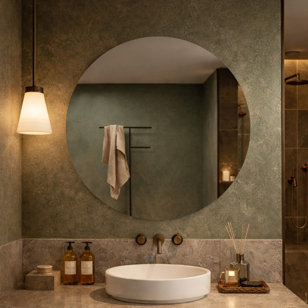 מראה עגולה ללא מסגרת, דגם MR