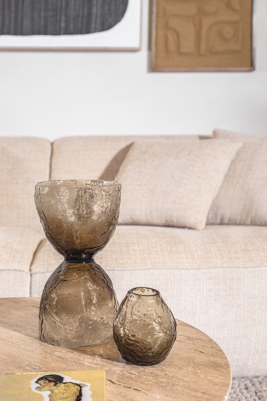 ואזה זכוכית אואזיס  אמבר