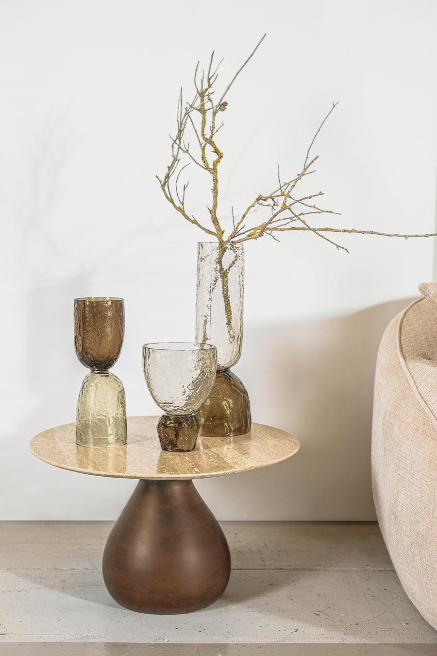 ואזה זכוכית אואזיס  אמבר