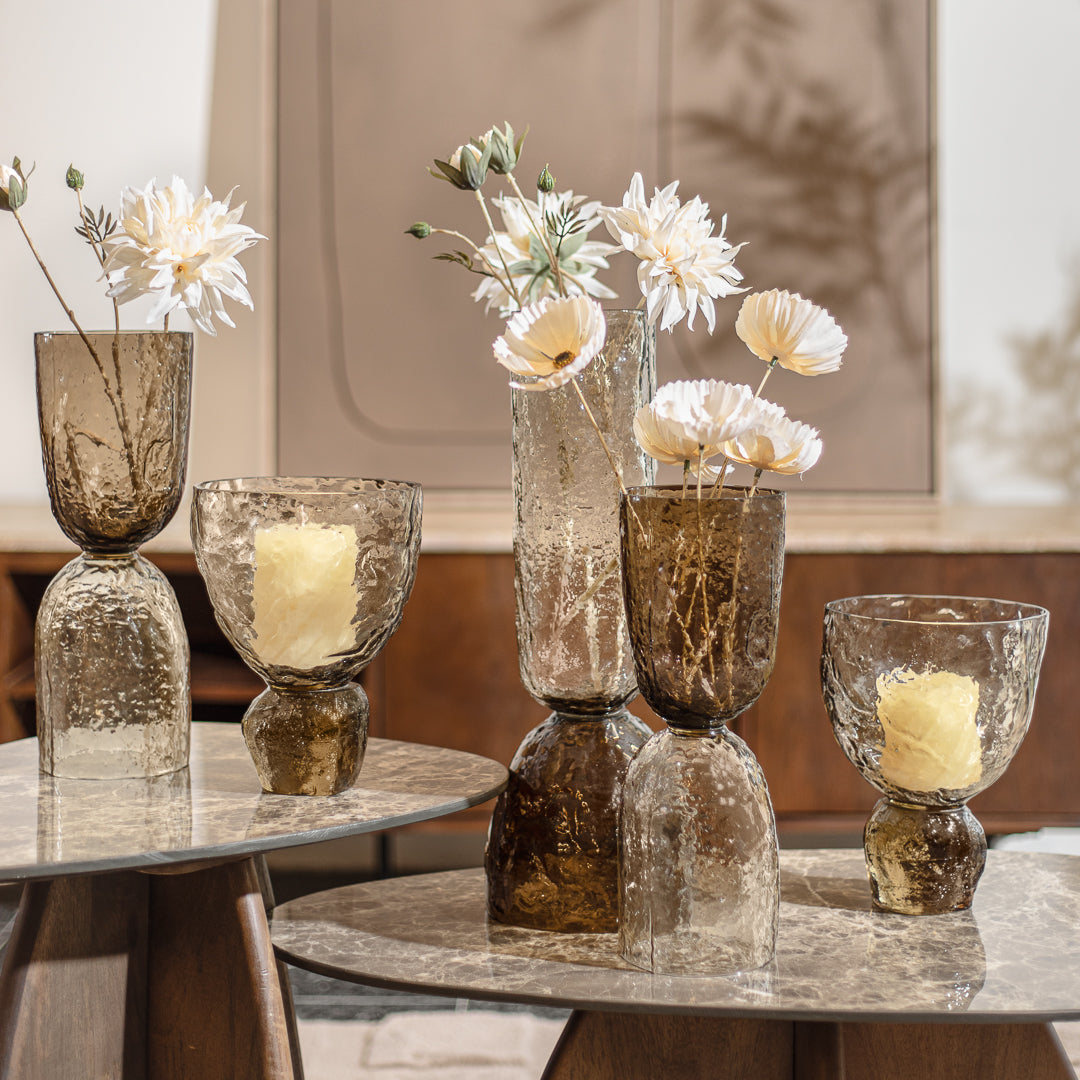 ואזה זכוכית אואזיס אמבר