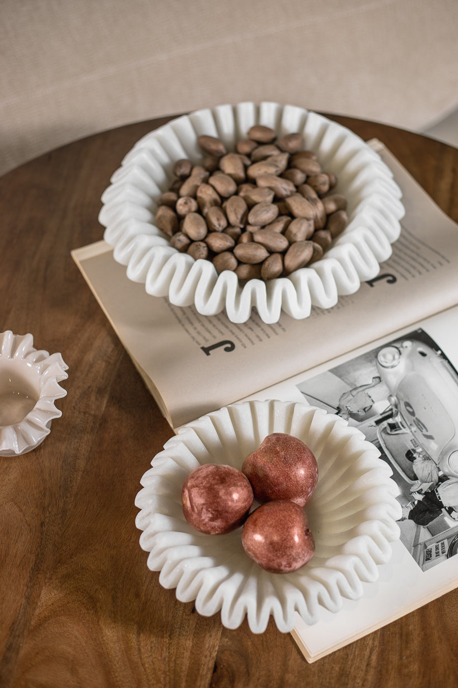 מגש אלמנט אוניקס ווייט M