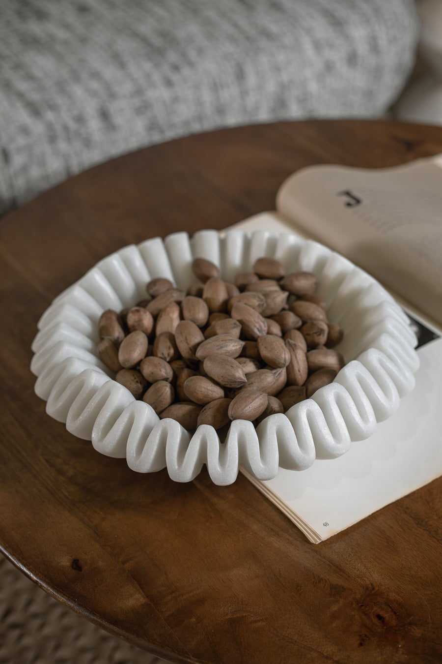 מגש אלמנט אוניקס ווייט L