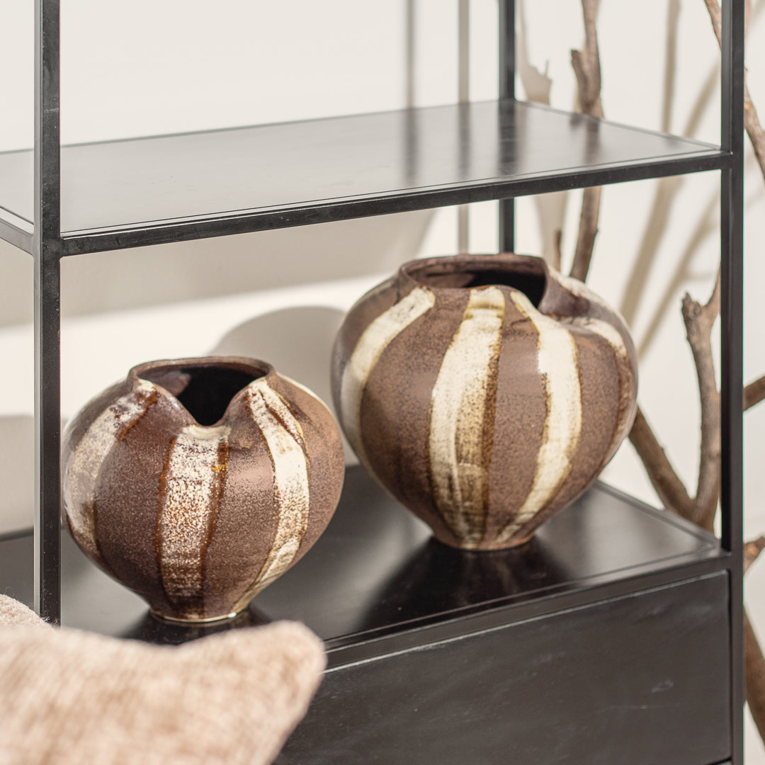 עציץ מונסון בראון S