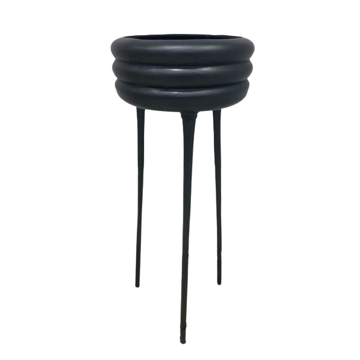 ואזה סטנד ריצפה סטרייפס בלאק L