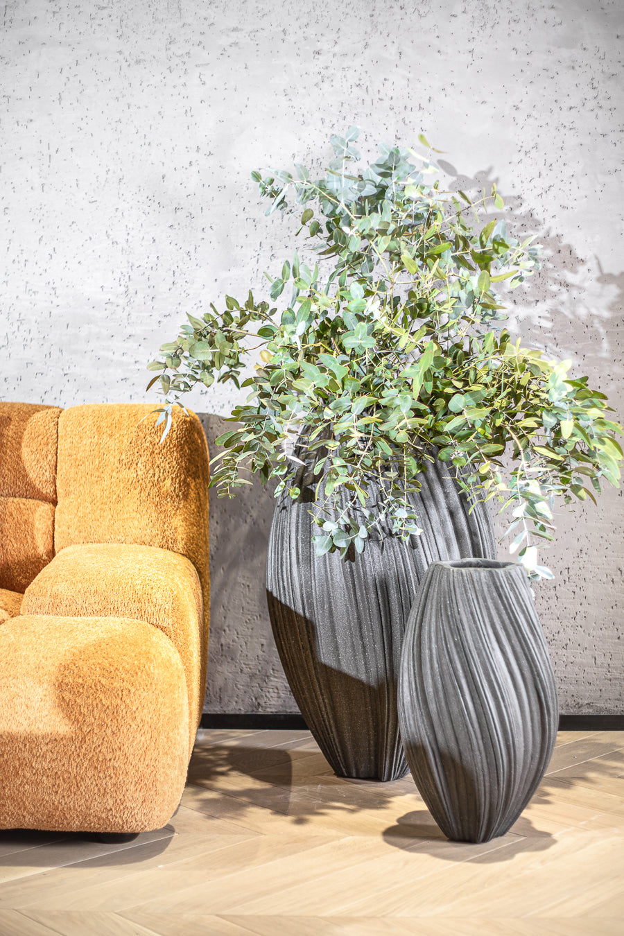 עציץ טוויסט בלאק M