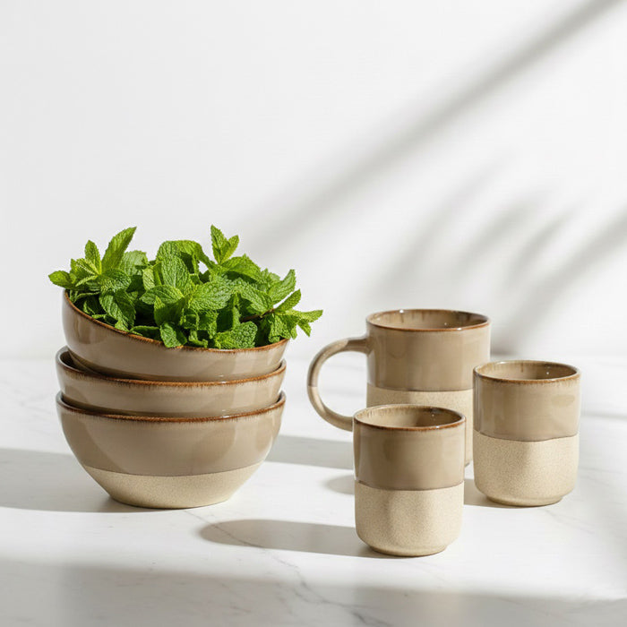 בול רטרו בז' - רביעייה