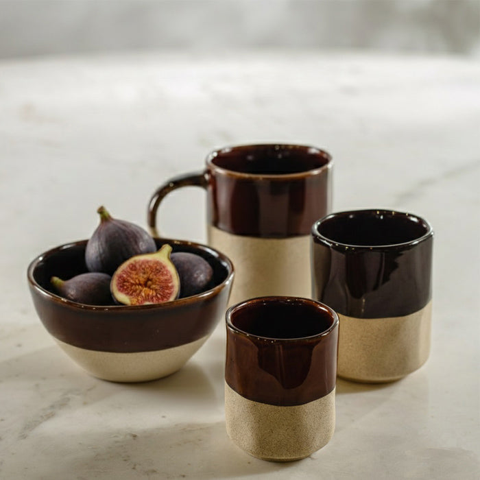 בול רטרו בראון - רביעייה