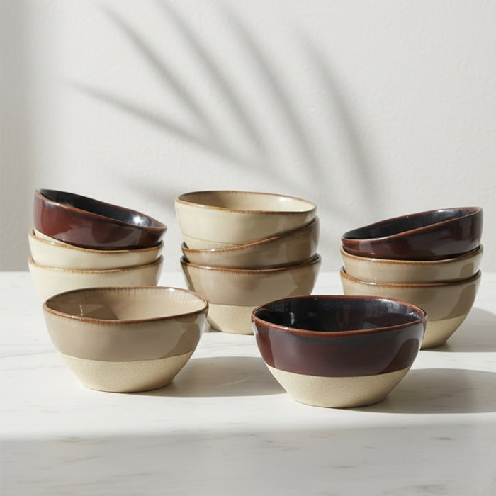 בול רטרו בראון - רביעייה