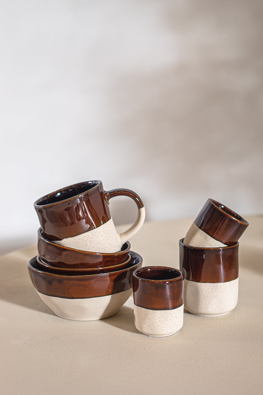 בול רטרו בראון - רביעייה