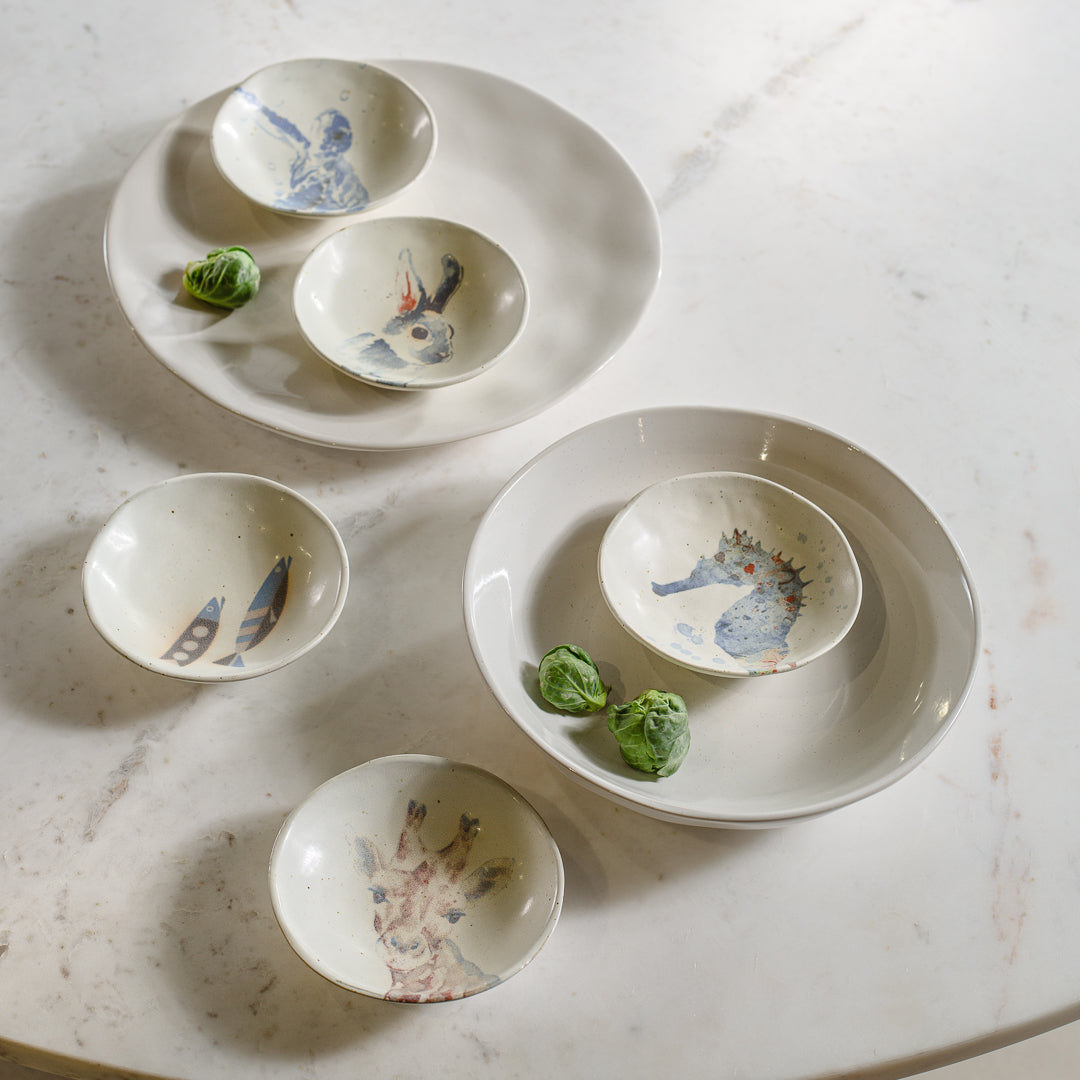 צלחת ZOO סי הורס-שישייה