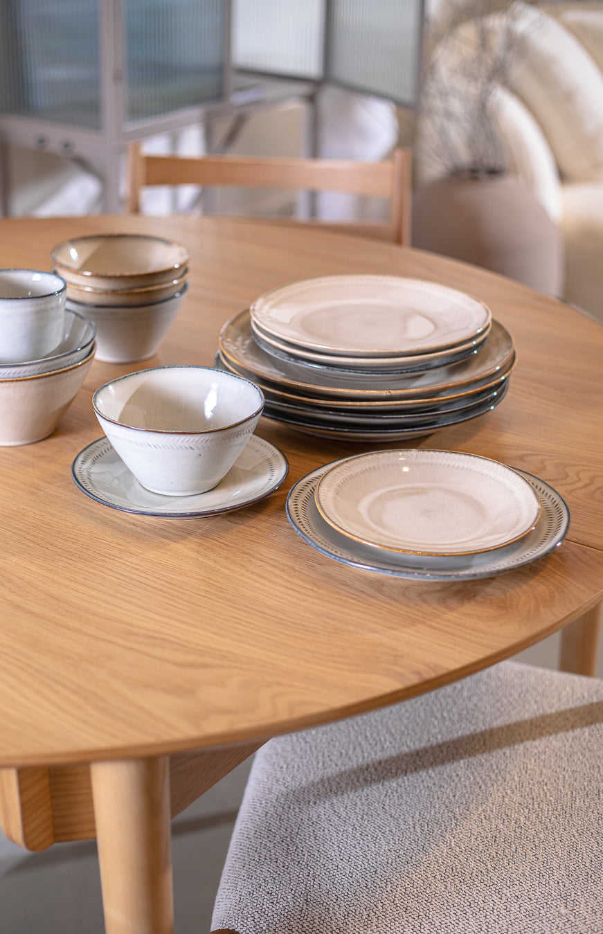 צלחת סימפלי ווייט S- שישייה