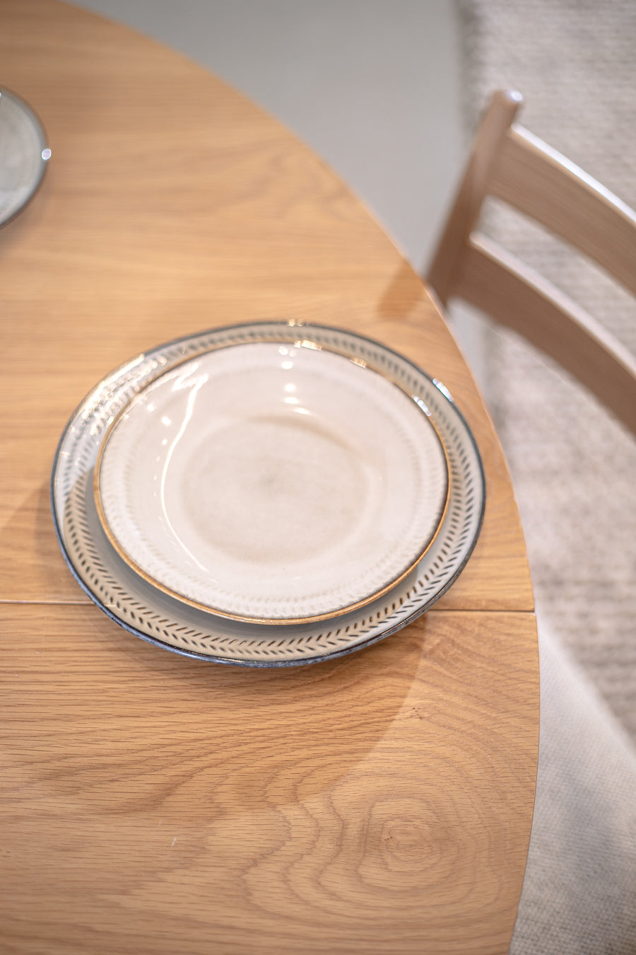 צלחת סימפלי בלו S- שישייה