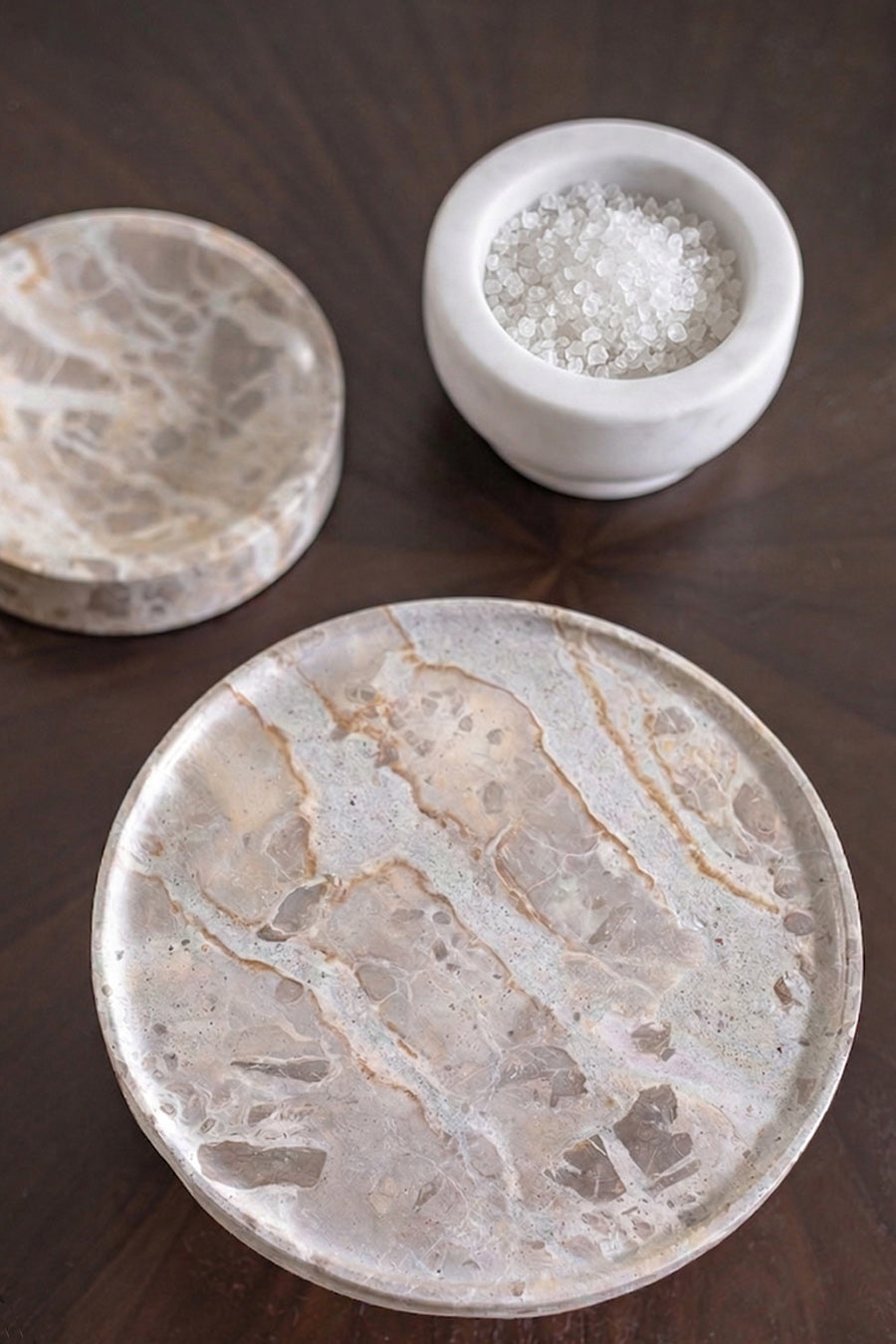 בול מלח מארבל פאוודר ווייט